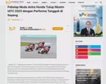 Pebalap Muda Astra Honda Tutup Musim IATC 2025 dengan Performa Tangguh di Sepang