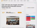 Hadir Lebih Tajam dan Canggih, Astra Motor Kalimantan Barat Perkenalkan Generasi Terbaru Vario 125