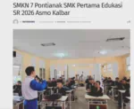 SMKN 7 Pontianak SMK Pertama Edukasi SR 2026 Asmo Kalbar