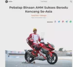 Pebalap Binaan AHM Sukses Beradu Kencang Se-Asia