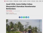 Awali 2026, Asmo Kalbar Imbau Masyarakat Utamakan Keselamatan Berkendara