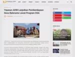 Yayasan AHM Lanjutkan Pemberdayaan Desa Balerante Lewat Program DSA