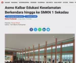 Asmo Kalbar Edukasi Keselamatan Berkendara hingga ke SMKN 1 Sekadau