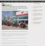 Pontianak ke Singkawang, Ini Jalur Menarik Convoy Merdeka Astra Motor Kalbar dan Anggota Paguyuban Honda West Borneo Community