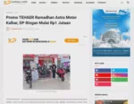 Promo TEHAER Ramadhan Astra Motor Kalbar, DP Ringan Mulai Rp1 Jutaan
