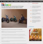 Semakin Mewah, New Honda Styolo 160 dengan Tampilan Retro Masa Kini dan Warna Terbaru