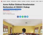 Asmo Kalbar Edukasi Keselamatan Berkendara di SMAN 2 Kakap