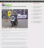 Honda PCX160 Roadsync Pimpin Skutik Honda Rajai Arena GIIAS 2025