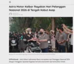 Astra Motor Kalbar Rayakan Hari Pelanggan Nasional 2026 di Tengah Kabut Asap