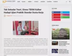 Tak Sekadar Teori, Siswa TBSM Kalbar Hadapi Ujian Praktik Standar Dunia Kerja