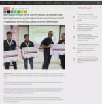 Memasuki Tahun ke-8, AHYPP Usung Tema Satu Hati Sinergi Mendorong Kemajuan Ekonomi: Yayasan AHM Tingkatkan Pembinaan pada Alumni SMK Binaan