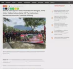 Bentuk Rasa Syukur atas Kemerdekaan Bangsa, Astra Motor Kalbar Sukses Gelar CRF Fun Adventure Bersama Komunitas Trabasan Sintang