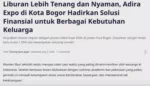Liburan Lebih Tenang dan Nyaman, Adira Expo di Kota Bogor Hadirkan Solusi Finansial untuk Berbagai Kebutuhan Keluarga