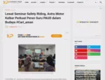 Lewat Seminar Safety Riding, Astra Motor Kalbar Perkuat Peran Guru PAUD dalam Budaya #Cari_aman