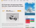 New Honda Stylo 160 Hadir dengan Pilihan Warna Baru, Tampil Lebih Mewah dan Elegan