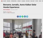 Bersama Jurnalis, Asmo Kalbar Gelar Honda Experience