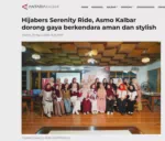Hijabers Serenity Ride, Asmo Kalbar dorong gaya berkendara aman dan stylish