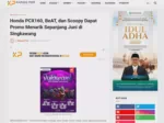 Honda PCX160, BeAT, dan Scoopy Dapat Promo Menarik Sepanjang Juni di Singkawang