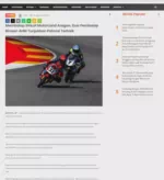 Membalap Sirkuit MotorLand Aragon, Dua Pembalap Binaan AHM Tunjukkan Potensi Terbaik