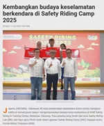Kembangkan budaya keselamatan berkendara di Safety Riding Camp 2025