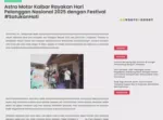 Astra Motor Kalbar Rayakan Hari Pelanggan Nasional 2025 dengan Festival #SatukanHati