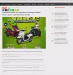 Konsumen Setia di Kabupaten Sintang Gunakan Promo Juliet saat Beli Motor Honda