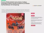 Promo PROKLAMASI Astra Motor Kalbar, Wujudkan Motor Honda Impianmu di Bulan Kemerdekaan di Ketapang