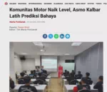 Komunitas Motor Naik Level, Asmo Kalbar Latih Prediksi Bahaya