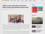Siapkan Lulusan Siap Kerja, Astra Motor Kalbar Dukung UKK SMK Berstandar Honda