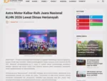 Astra Motor Kalbar Raih Juara Nasional KLHN 2026 Lewat Dimas Heriansyah