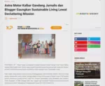 Astra Motor Kalbar Gandeng Jurnalis dan Blogger Gaungkan Sustainable Living Lewat Decluttering Mission