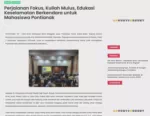Perjalanan Fokus, Kuliah Mulus, Edukasi Keselamatan Berkendara untuk Mahasiswa Pontianak