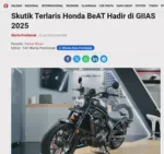 Skutik Terlaris Honda BeAT Hadir di GIIAS 2025