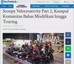 Scoopy Velocreativity Part 2, Kumpul Komunitas Bahas Modifikasi hingga Touring