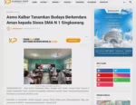Asmo Kalbar Tanamkan Budaya Berkendara Aman kepada Siswa SMA N 1 Singkawang