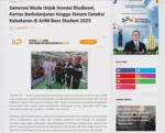 Generasi Muda Unjuk Inovasi Biodiesel, Kertas Berkelanjutan hingga Sistem Deteksi Kebakaran di AHM Best Student 2025