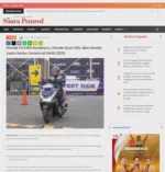 Honda PCX160 Roadsync, Honda Stylo 160, dan Honda Vario Series Terlaris di GIIAS 2025