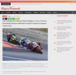 Tak Terkejar di Lintasan Sirkuit Magny-Cours, Prancis, Pembalap Binaan AHM Raih Podium Utama Europena Talent Cup