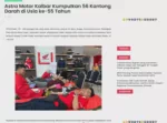 Astra Motor Kalbar Kumpulkan 56 Kantong Darah di Usia ke-55 Tahun