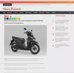 New Honda BeAT Kini Lebih Kekinian Berkat Pilihan Warna dan Striping Baru