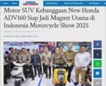Motor SUV Kebanggaan New Honda ADV160 Siap Jadi Magnet Utama di Indonesia Motorcycle Show 2025