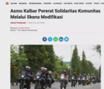 Asmo Kalbar Pererat Solidaritas Komunitas Melalui Skena Modifikasi