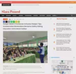 Pelajar SMAN 3 Pontianak Antusias Pelajari Tips Keselamatan Berkendara Bersama Safety Riding Education Astra Motor Kalbar
