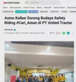 Asmo Kalbar Dorong Budaya Safety Riding #Cari_Aman di PT United Tractor