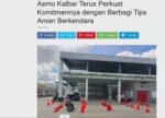 Asmo Kalbar Terus Perkuat Komitmennya dengan Berbagi Tips Aman Berkendara