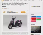 Kolaborasi Lucu dan Funky, Honda Scoopy x Kuromi Resmi Hadir untuk Penggemar Sanrio