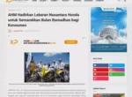 AHM Hadirkan Lebaran Nusantara Honda untuk Semarakkan Bulan Ramadhan bagi Konsumen
