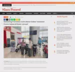 Marketing Promotion Astra Motor Kalbar Tawarkan Promo Sejiwa di Bulan Januari