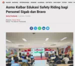 Asmo Kalbar Edukasi Safety Riding bagi Personel Sigab dan Bravo