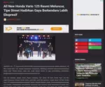 All New Honda Vario 125 Resmi Meluncur, Tipe Street Hadirkan Gaya Berkendara Lebih Ekspresif